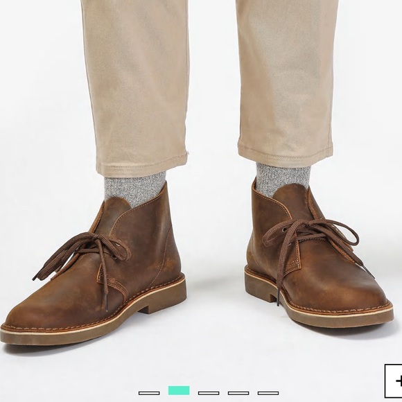 Men’s Clark Boots DESERT BOOT EVO BEESWAX LEATHER - Picture 7 of 8